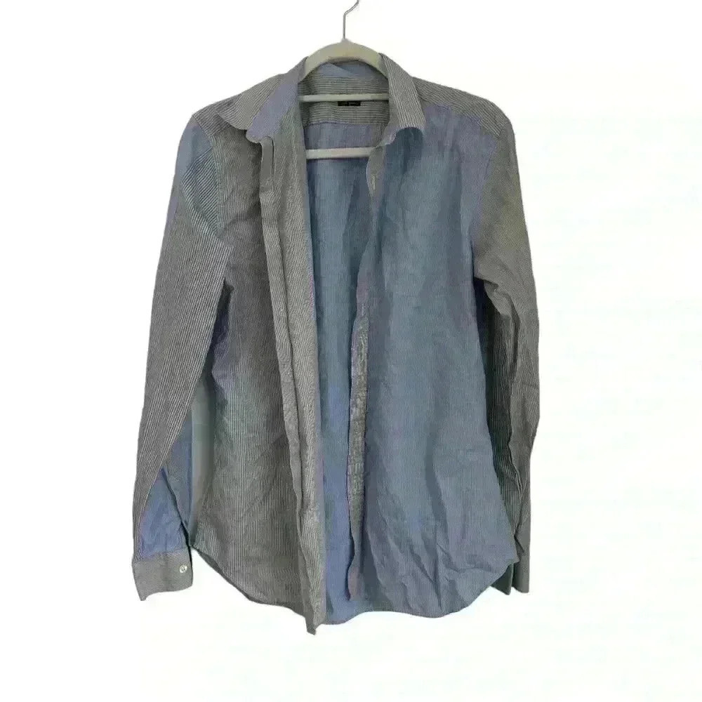 Paul Smith Striped Button Down Colorblock